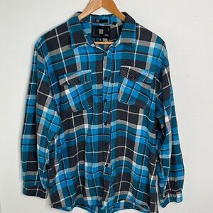 Ocean Current Cotton Flannel.  Size XL.  Soft.  Excellent condition.